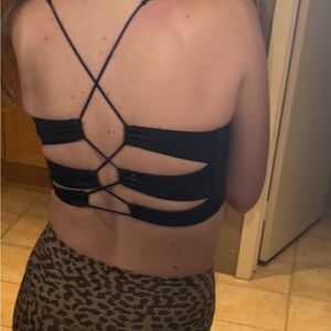 Savage X Fenty Black Sports Bra